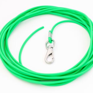 30ft Tracking Lead – Sleek No-Handle Scent Trail Leash (Veteran-Made)